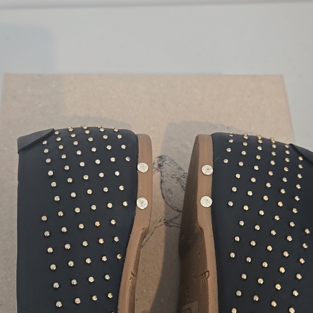 Beek Swiftlet Black Studded Flats 7.5 - Picture 7 of 7